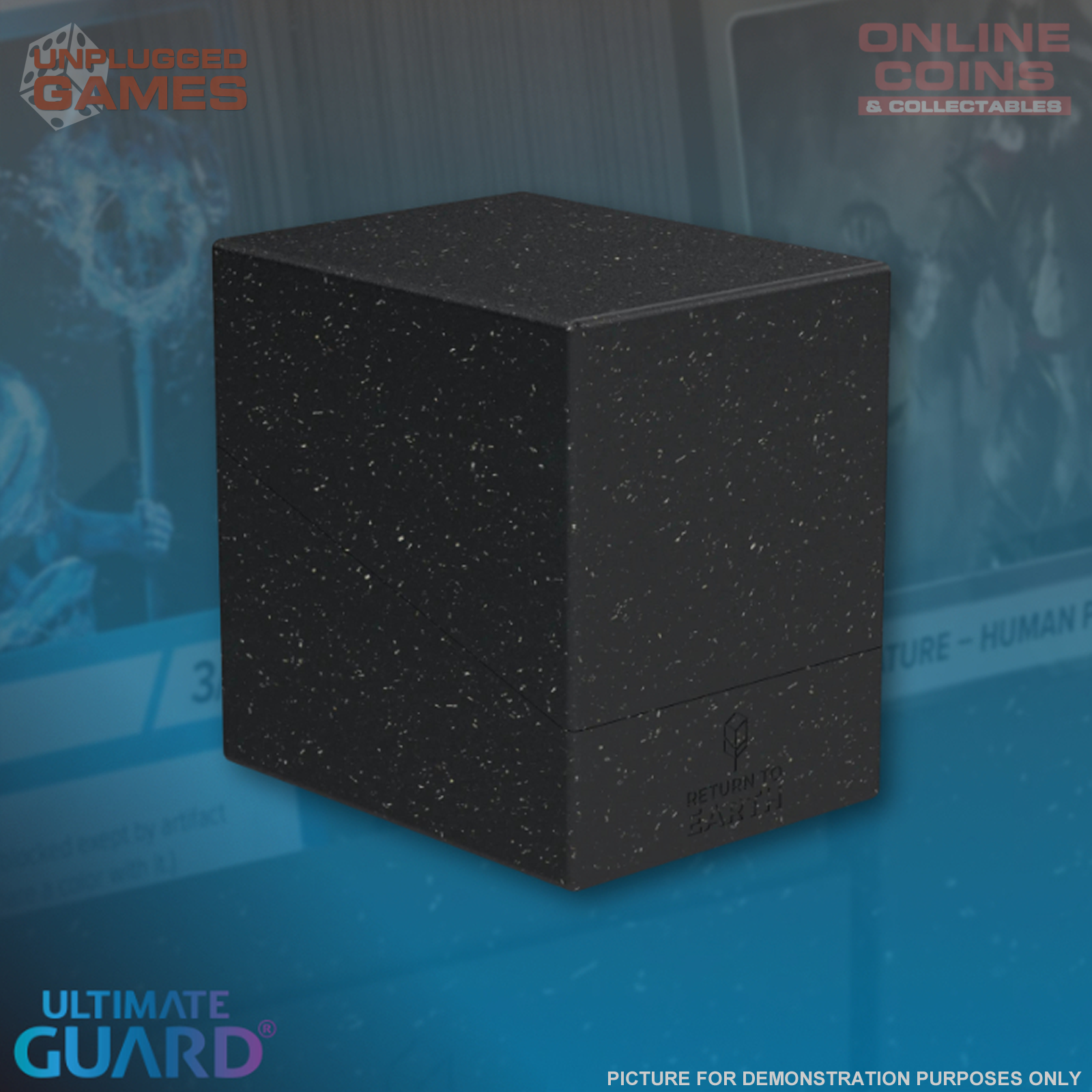 Ultimate Guard Return to Earth Boulder 133+ Deck Box - Black